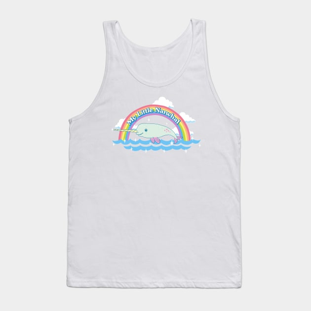 My Little Narwhal Tank Top by tuuli_jii